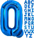 Blue Letter Q Balloon, Q Balloons Letter by BBPOOL