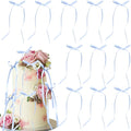 Ephlyn 30Pcs Bow Cupcake Toppers Valentine's Bowknot Ribbons Coquette Bow High by Ephlyn