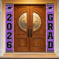 2026 Graduation Decorations, Congrats Grad Banner Backdrop by Gatherfun