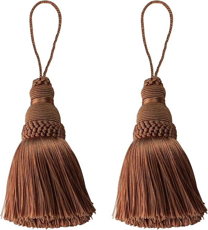 2Pcs Colorful Tassel Key Tassels DIY Accessories | 9.5 Inch Tassels by fenghuangwu