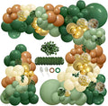 148 pcs Safari Jungle lion Balloon Arch Kit by Apartyproviderbyyourside