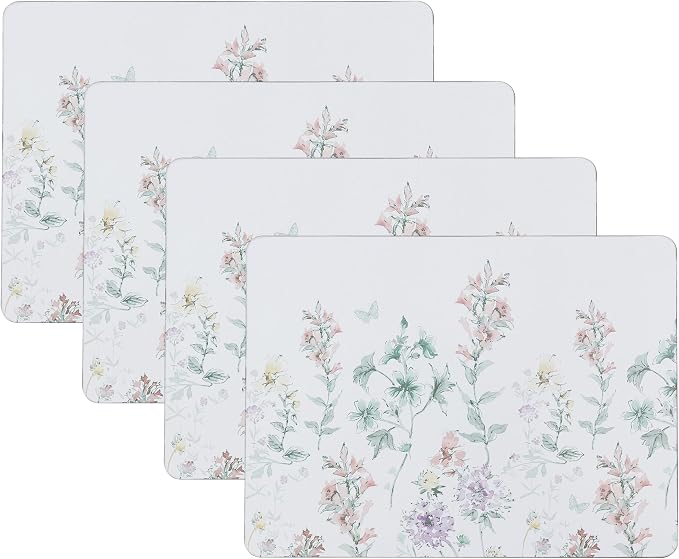 Laura Ashley Cork Placemats, 16 x 12-inch, Wild Meadow | Ideal by Unknown