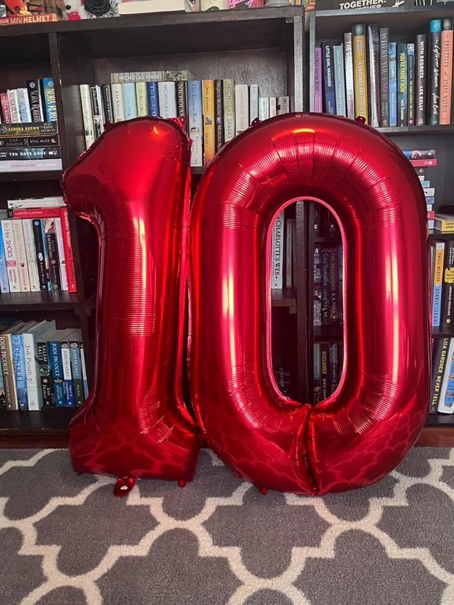 14 Balloon Numbers 40 Inch for 14th Year Old Birthday Decorations, Inflation - Image 4