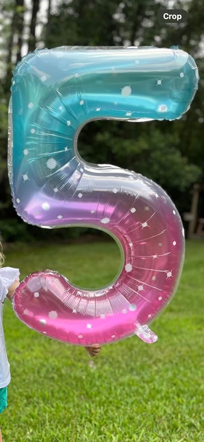 Number 4 Balloon 40 Inch for 4 14 Birthday Decorations, - Image 3