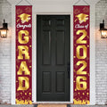 Graduation Decorations 2026 Porch Banner, Congrats Grad Class of 2026 Banner by MAMFEOV