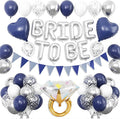 Blue Silver Bachelorette Party Decorations by Dagelar