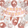 Rose Gold Birthday Decoration by Unknown