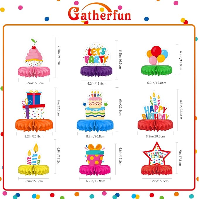 Happy Birthday Decorations Set - Image 2