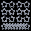 60 Pcs Reusable Balloon Arch Clips Flower Shape Plastic Balloon Arch Connector by Unknown