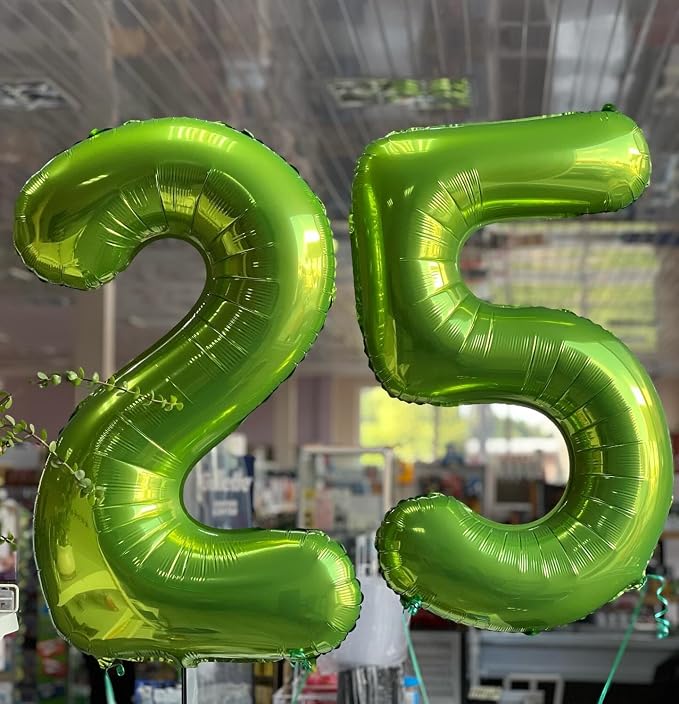 Light Green Number 2 Balloon 40 Inch - Image 7