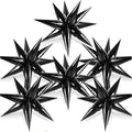 LOVESTOWN 72 PCS Black Star Balloons, Anniversary Space Themed Party Decorations by Lovestown