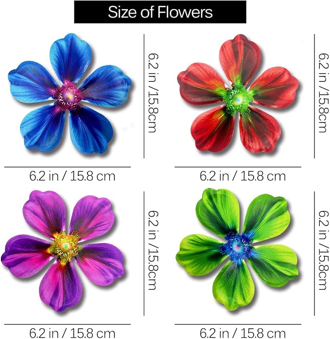 Giyyomtr Metal Flowers Wall Decor - Image 3
