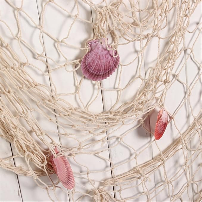 Rosoz Nature Fish Net Wall Decoration - Image 4