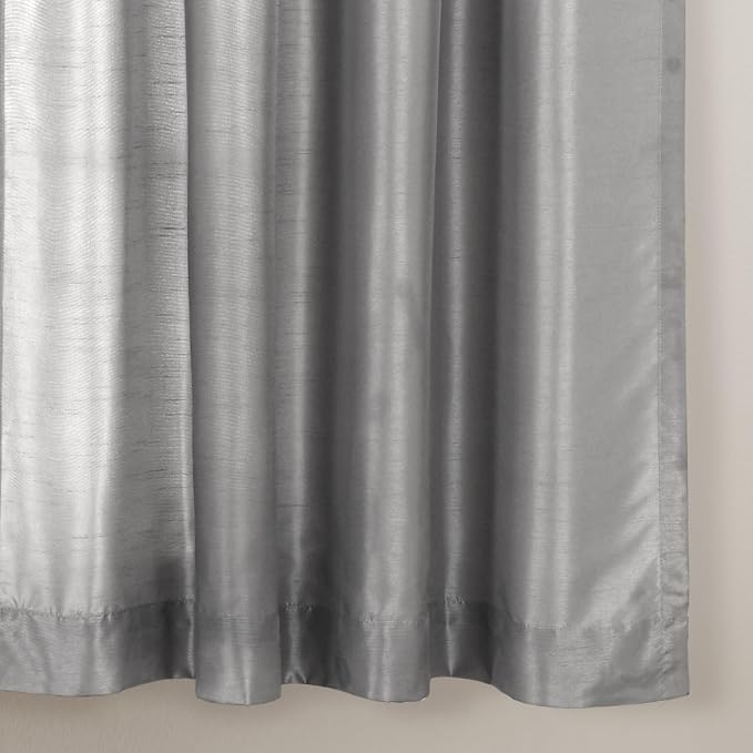 Lush Decor Night Sky Window Curtain Panel, Single 42"W x 63"L Black & Gray - Image 4