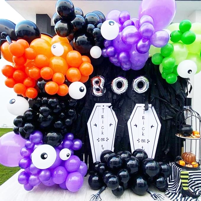 Voircoloria 90pcs Purple Balloons Garland Arch Kit, 18 12 10 5 Inch | - Image 6