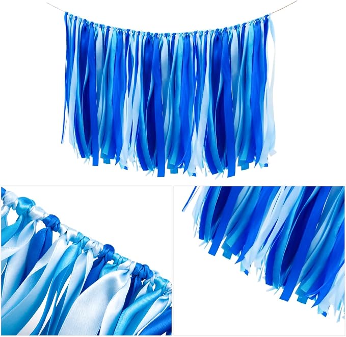 WANDIC Ribbon Tassel Garland, Anniversary, Graduation Party Decor - Image 3