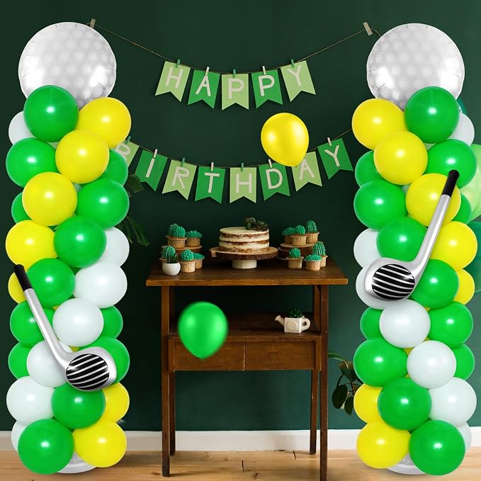 Soulchen 2 Set Golf Hole in One Balloon Column Stand Kit - Image 8