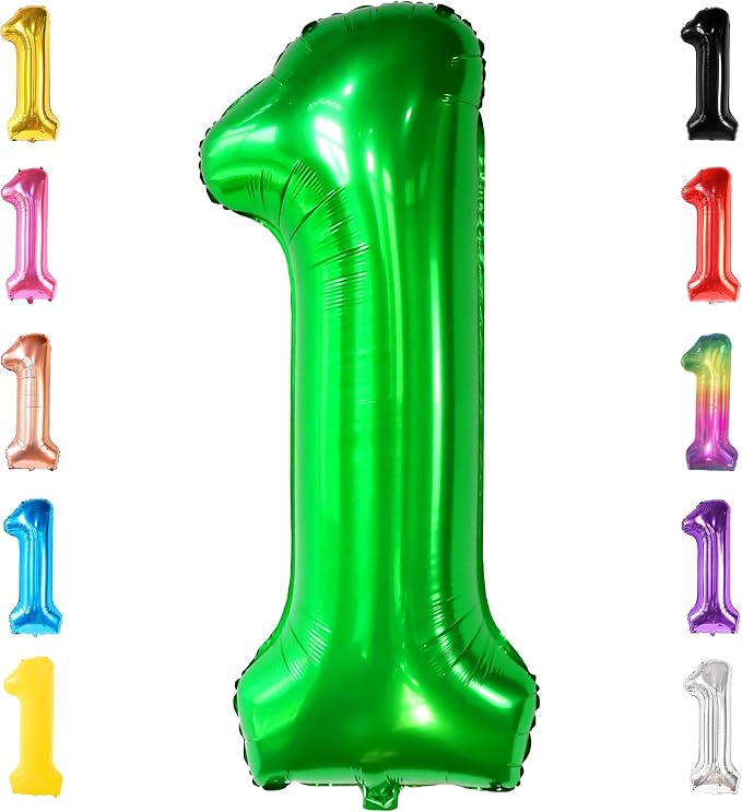 KatchOn Reusable Foil Number 1 Balloons by KatchOn