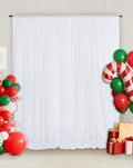 Eternal Beauty White 3mm Sequin Backdrop 5x7 Ft by EternalBeauty