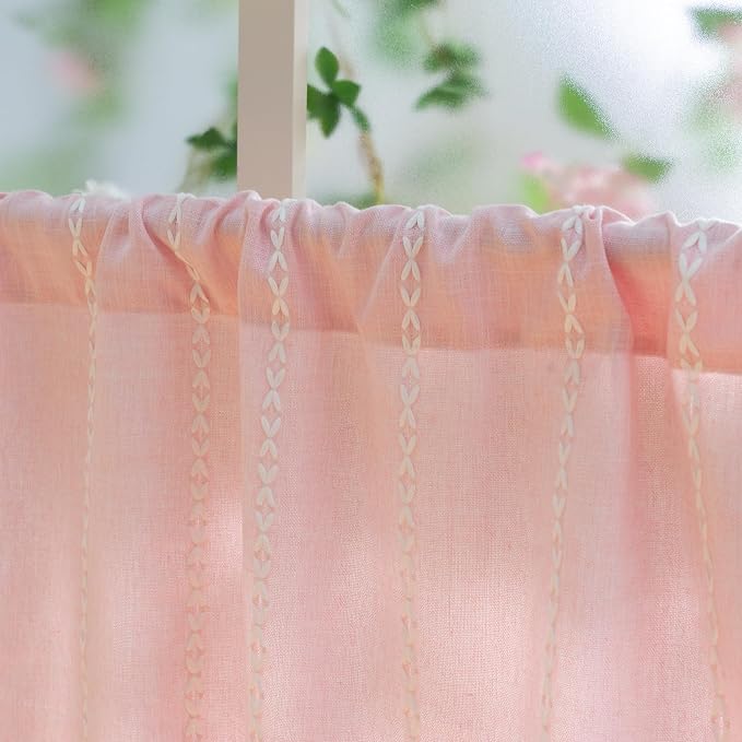 Sutuo Home Boho Valance Curtains - Image 5