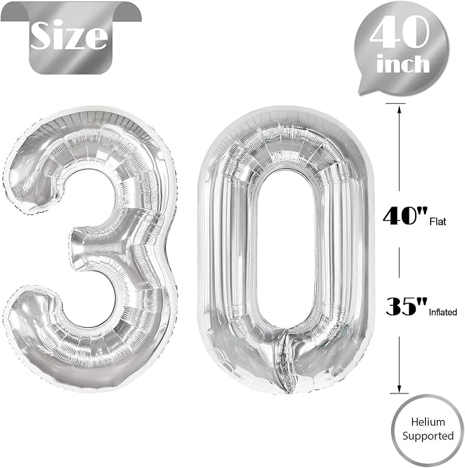 Sliver 30 Balloon - Image 5