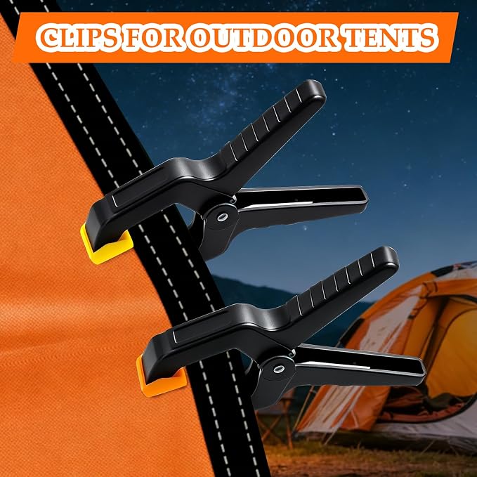 18 Pack Heavy Duty Spring Clamps, 3.5inch Multipurpose Woodworking Clamps - Image 6