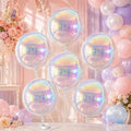 Iridescent Round Balloons, Baby Shower, Rainbow and Party Decorations by BIAPIAN