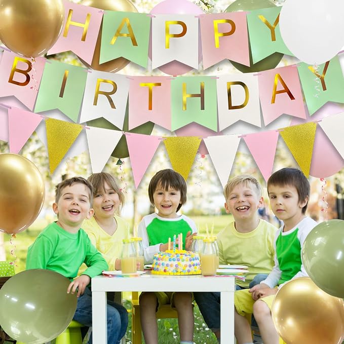 Happy Birthday Banner, Happy Birthday Decorations - Image 8