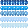 Blue Balloon Set, 60 Packs 12 Inches Metallic Balloons Pearl Macaron Baby Blue by Togvu