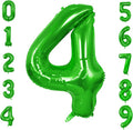Number 4 Balloons for 4th Birthday Party Decorations, 0-100 Large No.4 Balloons by Joycard