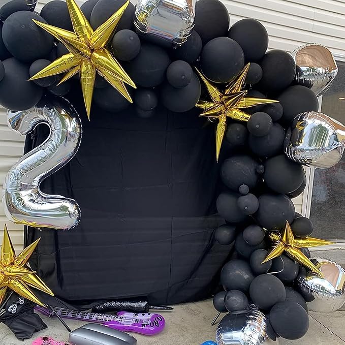 Silver Number 2 Balloon, 40 Inch Large Number Foil Mylar Balloons - Image 8