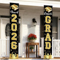 Graduation Decorations 2026 Porch Banner, Congrats Grad Decorations by LINHAXM