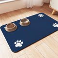 Pet Feeding Mat-Absorbent Pet Placemat by Incenseburner
