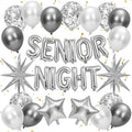 Silver Senior Night Decorations by Aposwow