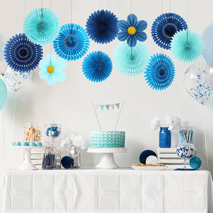 Paper Fans Party Decorations Paper Flowers Decorations - Image 5