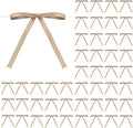 Riceshoot Tan Bows by Zuqqaaoor