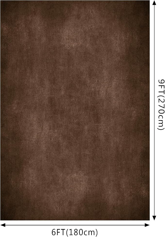 Brown Photo Backdrop Studio Abstract Texture Photography Background 6x9ft | - Image 2