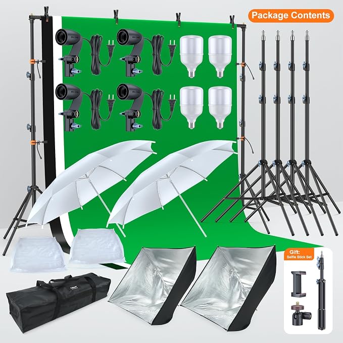 LINCO Lincostore Photo Video Studio Light Kit AM169 | Photography lighting kit - Image 8
