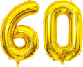 SINBEE Gold 40inch Number Balloon by United-UnicornsParty