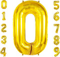 Number 0 Balloons for Birthday Party Decorations, 0-100 Large No.0 Balloons for by Joycard