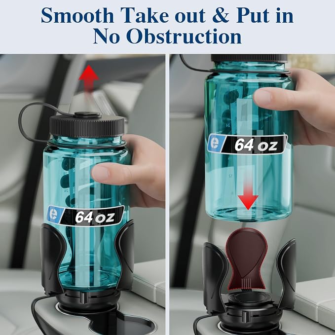 Car Cup Holder Expander, Cup Holder Extender Adapter - Image 5