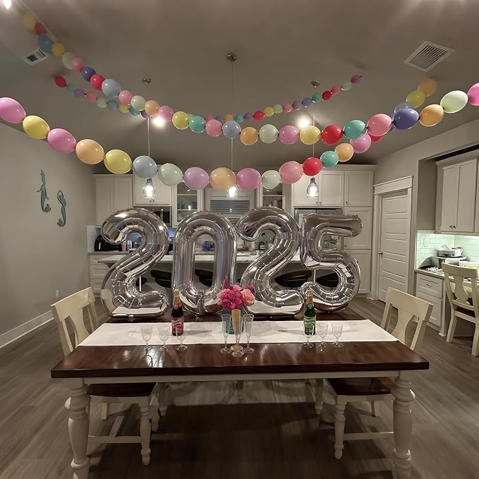 Pastel Rainbow Linking Balloons - Image 5
