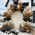 Double Stuffed Western First Rodeo Cowboy Balloon Arch Garland Kit | 105Pcs by Olamivra