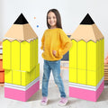6 Pcs Back to School Decoration Large Pencil Boxes Pencil Decorations by Denylopro
