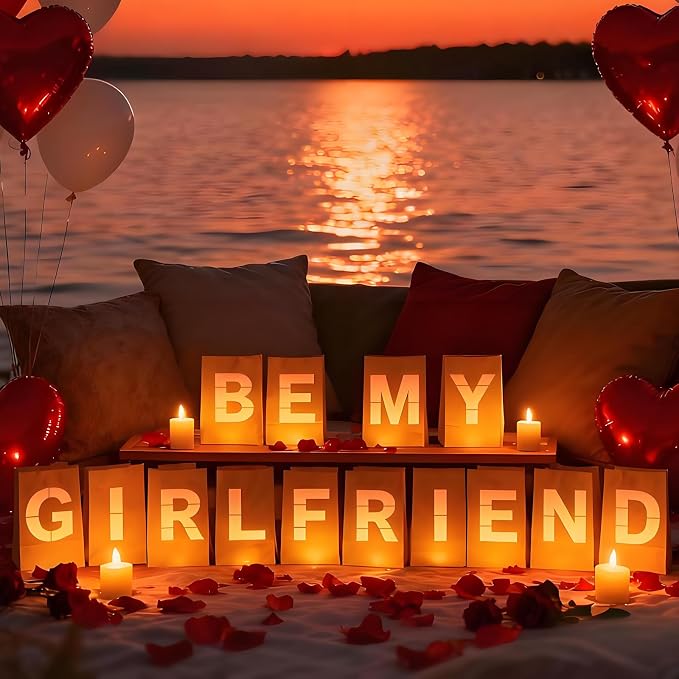 Be My Girlfriend Light Up Letters, Include Light up Letters, - Image 6