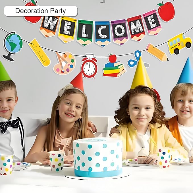 Welcome Back to School Banner Set Classroom Decor First Day Back to School - Image 3