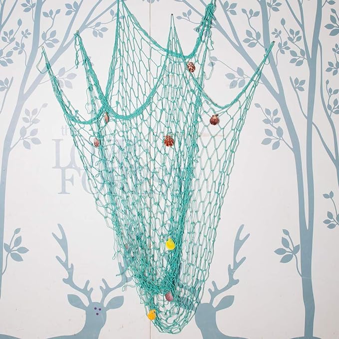 Rosoz Nature Fish Net Wall Decoration - Image 4