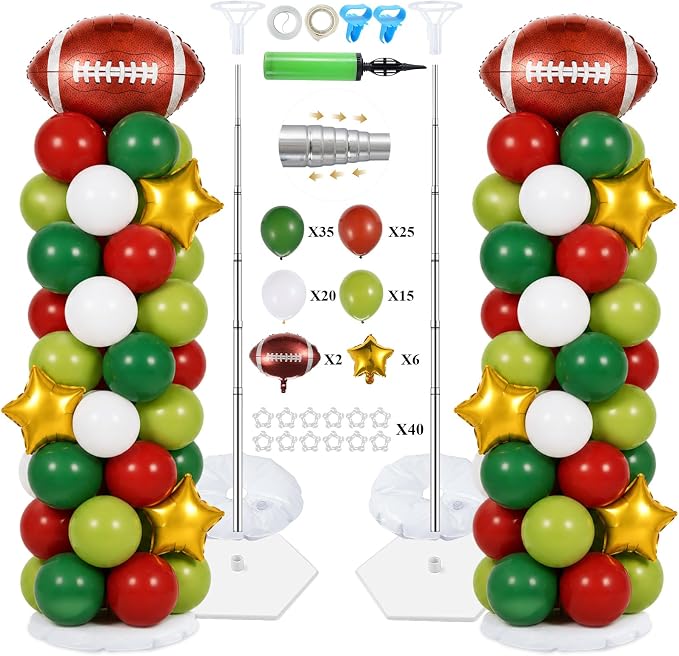 Balloon Towers Set of 2, Balloon Column Stand by Sileasncei