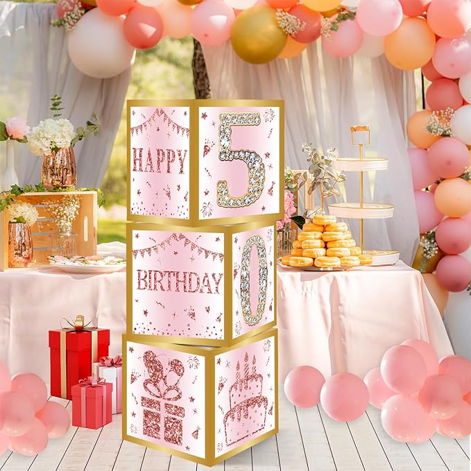 DataMoon 50th Birthday Decorations Boxes - Image 7