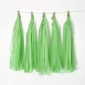 9.8in Tissue Paper Tassel DIY Hanging Paper Decorations Party Garland by Binpeng